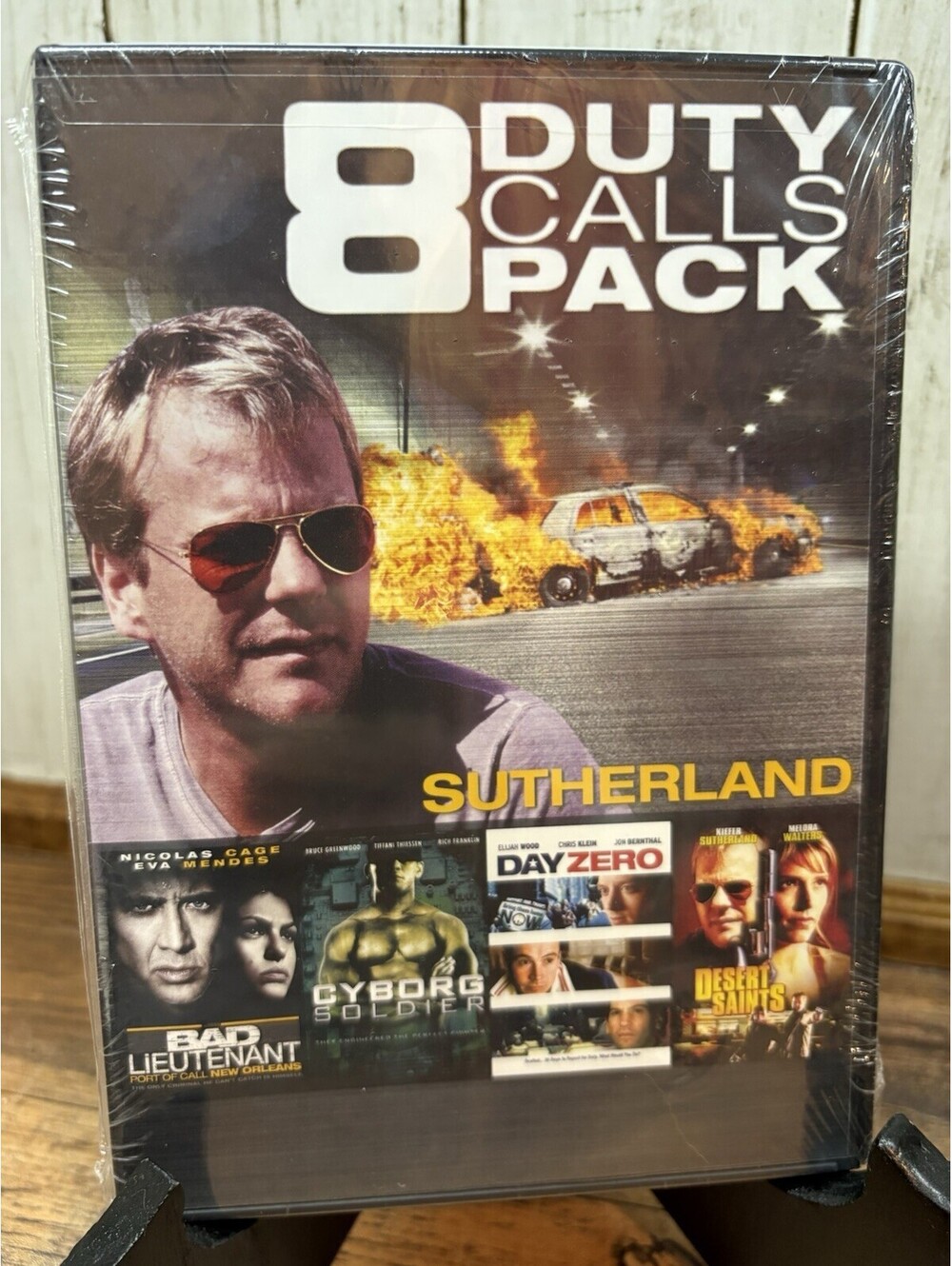 Duty Calls 8 Pack DVD 8 Movies Kiefer Sutherland Nicholas Cage New Sealed
